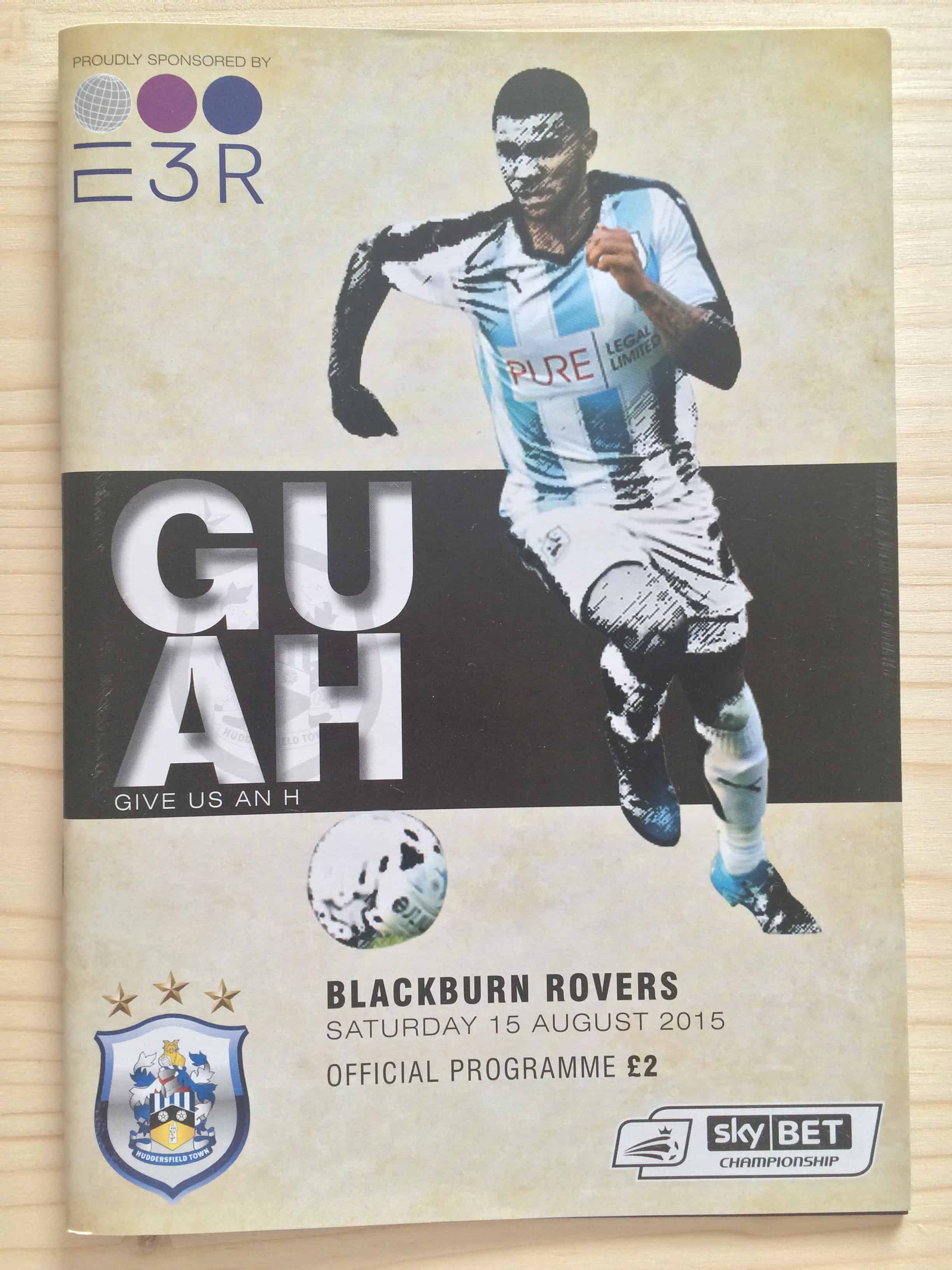 Huddersfield Town FC v Blackburn Rovers FC